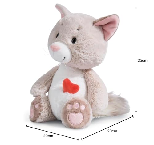 NICI Love Cat Fluffy Classic Plush Toy 25cm
