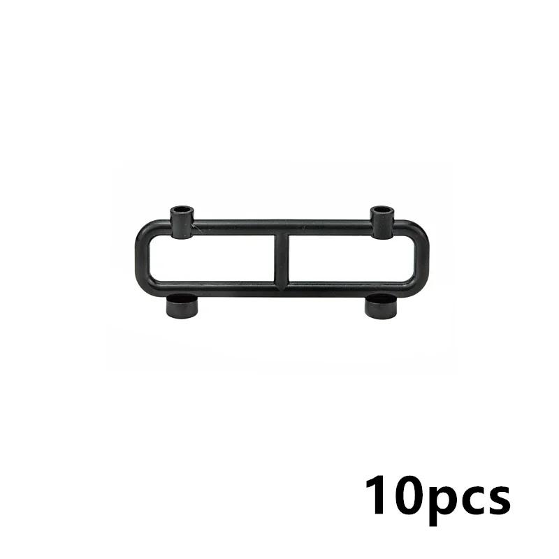

10PCS Brick Playset Technical Parts 1x8x2 Guardrail Fence MOC Fits For With 2486 Toys Playsetss For Children Construction Block Bricks