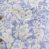 BLUE HAWAII Short Sleeve Open Collar Aloha Shirt L Blue Men's Used