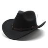 Wish Couple Hat Jazz Hat Western Cowboy Hat Woolen Top Hat Women Lmn031