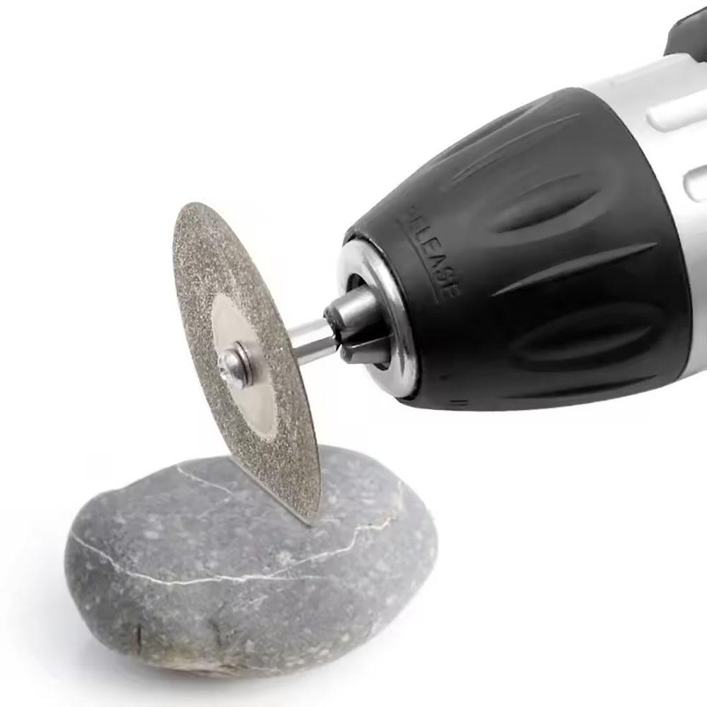 Diamond Cutting Disc Wheels Rotary Tool Circular Saw Blade for Mini Dremel Drill Mandrel Cutting Wood Stone Plastic Glass Tile
