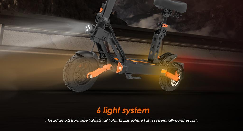 KuKirin G2 PRO 600W Elektroroller, 48V 15.6Ah 58km Reichweite, 45km/h, 9" Schlauchlose Reifen, Faltbarer E-Scooter