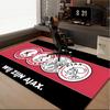 1PC rug Ajax Amsterdam Crest Carpet, Chair Rug,Area Rug for Office Bedroom living rooms bedroom, Doormat decor Christmas fan gifts