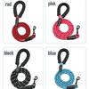Reflective Anti-Chafing Dog Leash - Thick 1.5m Rope for Large Dogs