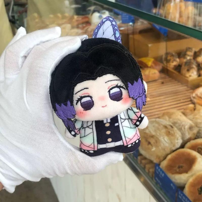 Nuovi Carini Peluche Mascotte di Demon Slayer 10cm Personaggi di Kimetsu No Yaiba Bambola di Peluche Portachiavi Morbidi Peluche per Fan Ciondolo Zaino Regalo di Compleanno