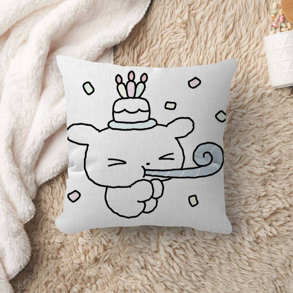 Cartoon U-Ujin Cushion Cover Pillowcase Upholstery Sofa Throw Pillow Home Decor Pillowcas