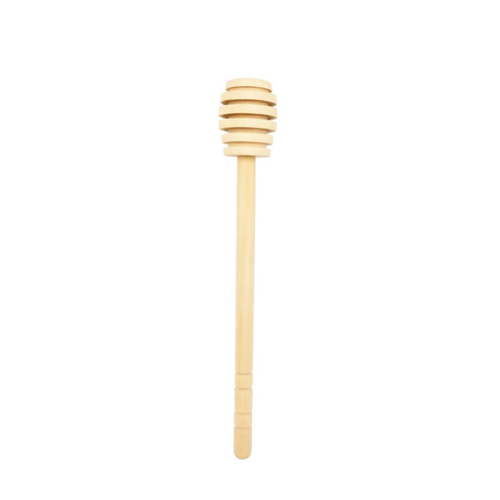 25pc Wooden Honey Dipper Sticks for Stirring Honey Tea Coffee Jam and Milk Beverage Accessories Pack