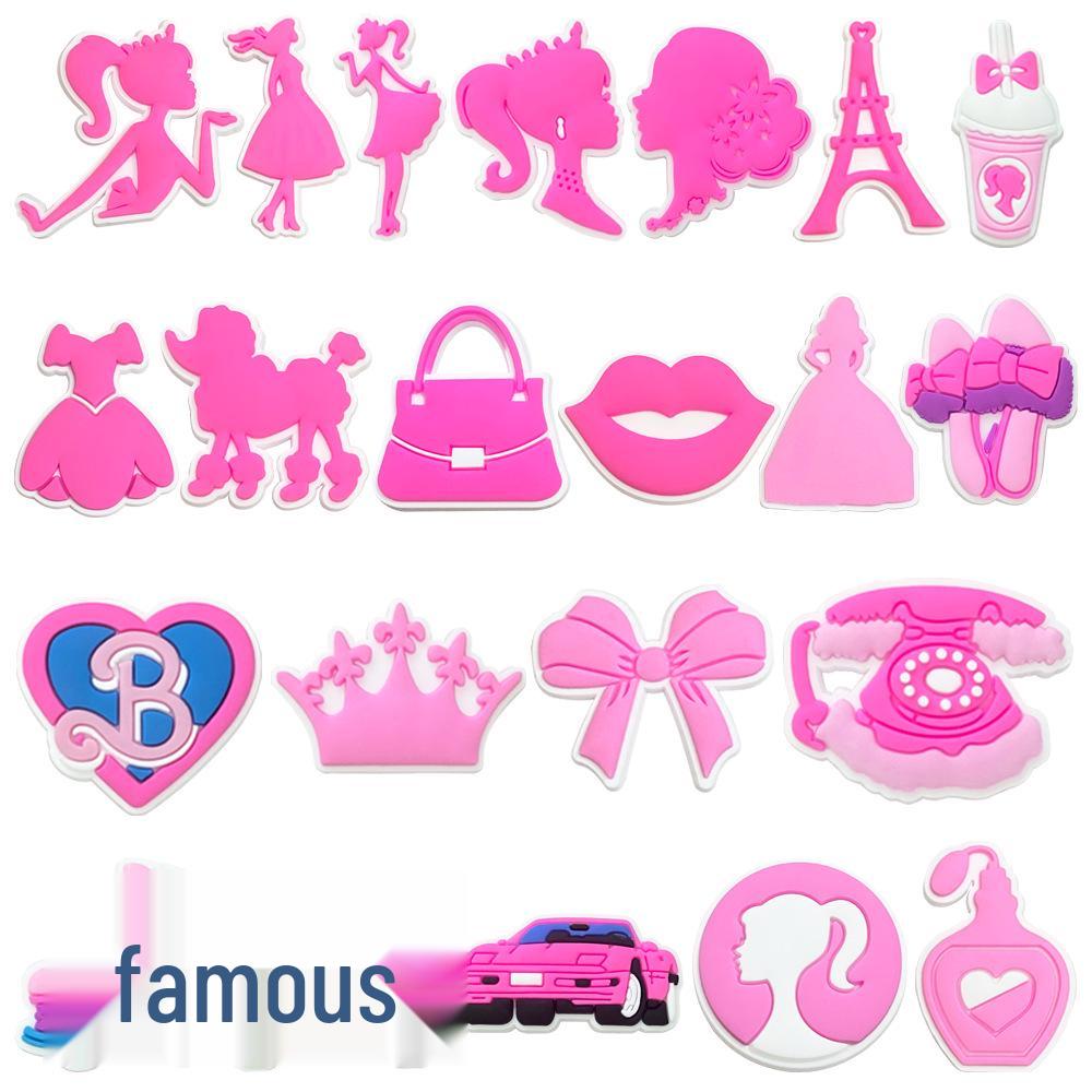 Beliebtes Jibbitz Crocs Blumen-Set: DIY Weiche Gummi Schuhschnallen & PVC Ornamente