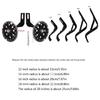 1 Coppia Stabilizzatori per Ciclismo Ruote Ausiliarie per Biciclette Allenamento per Bambini Biciclette per Bambini