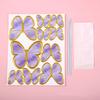 Cake Topper Anti-fall Innovative Lightweight Realistic Butterfly Baking Insert Card Party Decor