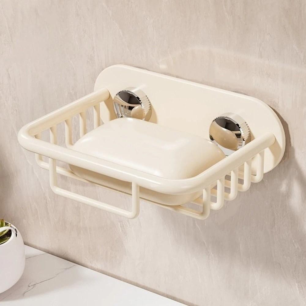 Rustproof Soap Storage Rack Self Adhesive Drainage Soap Holder Shower Storage