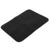 EVA Double Layer Cat Litter Trapping Mat AntiSlip Soft Litter Catcher Scatter Control Pad(Black L)