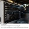 Truck Bed Molle Panel Aluminum 17x30x0.08in Side Truck Bed Molle Panel Rack System for Sedans SUVs Pickups Trucks RVs Trailers