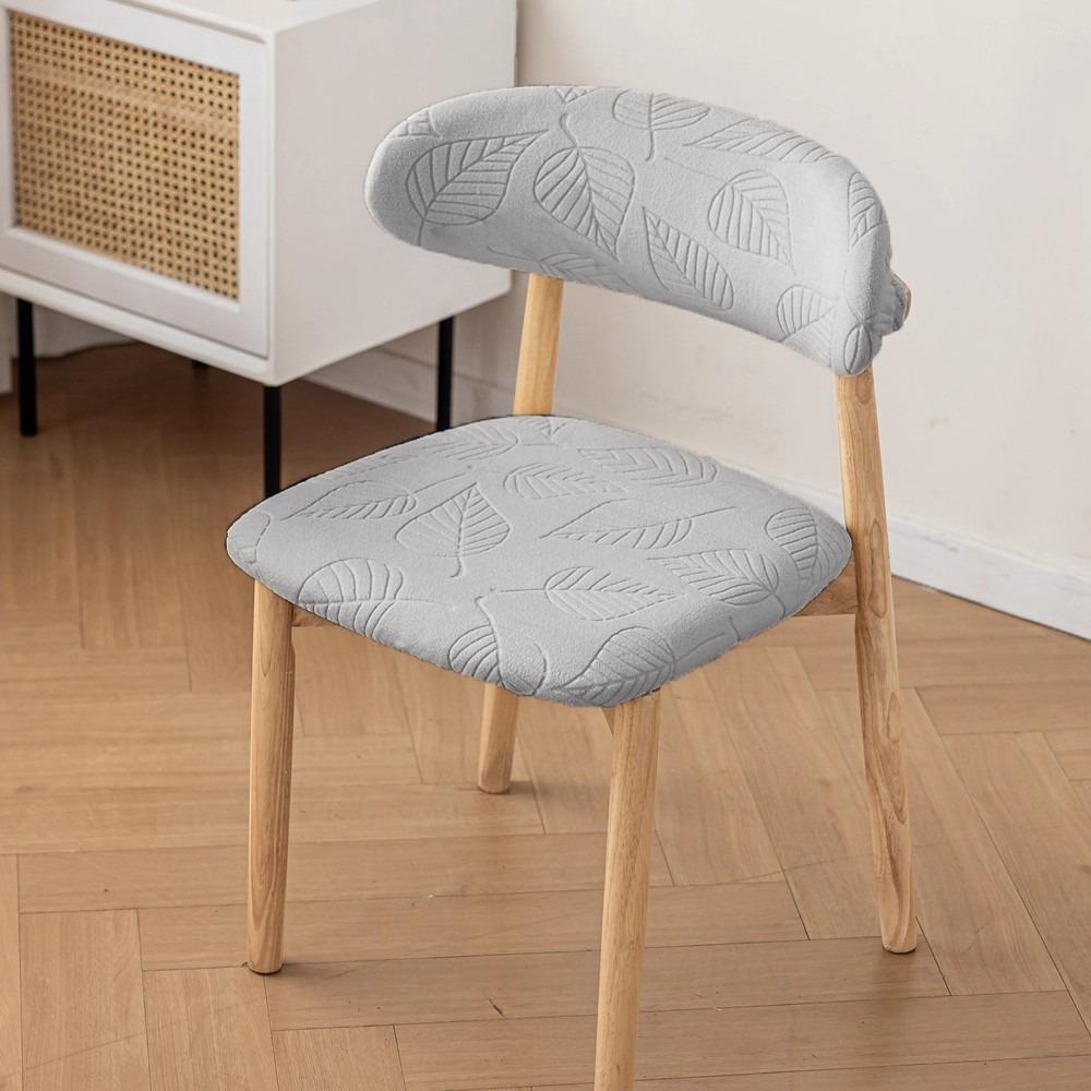 Dustproof Curved Backrest Dining Chair Cover Split Type Stool Covers Chair Dust Cover  Household