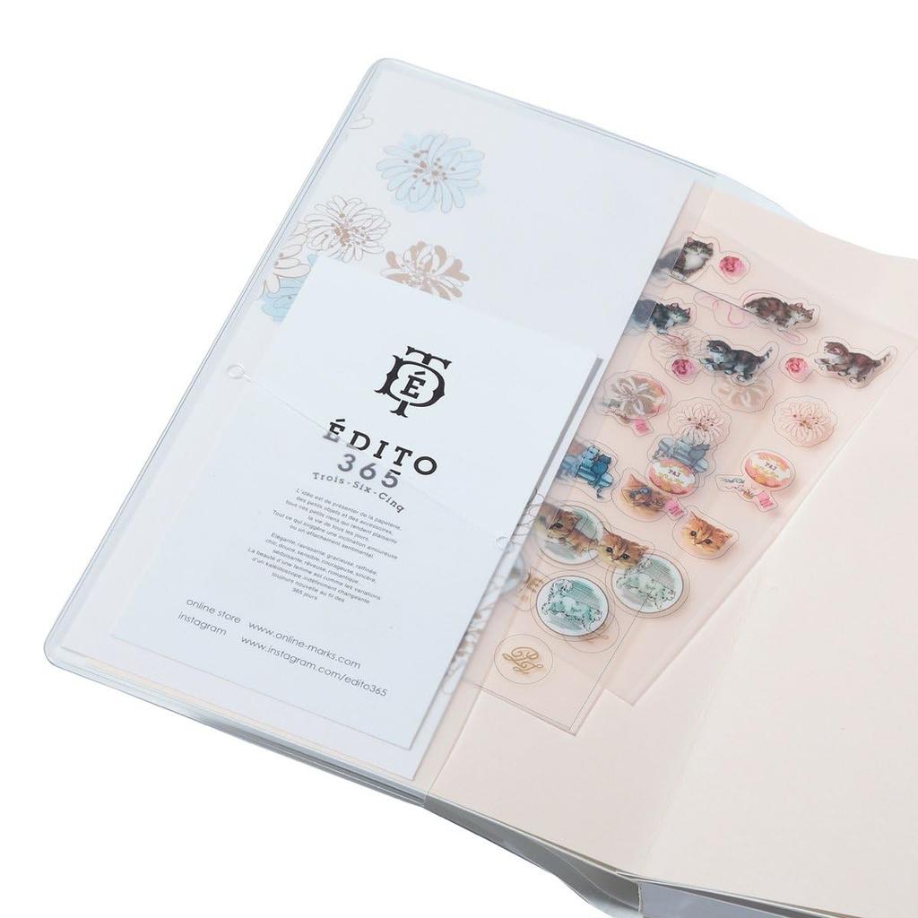 2026 Weekly A6 Starting December Paul Joe Cats with Planner, Left, Variant, 2025, & Yarn, Marks, 26WDR-AHF03-BE