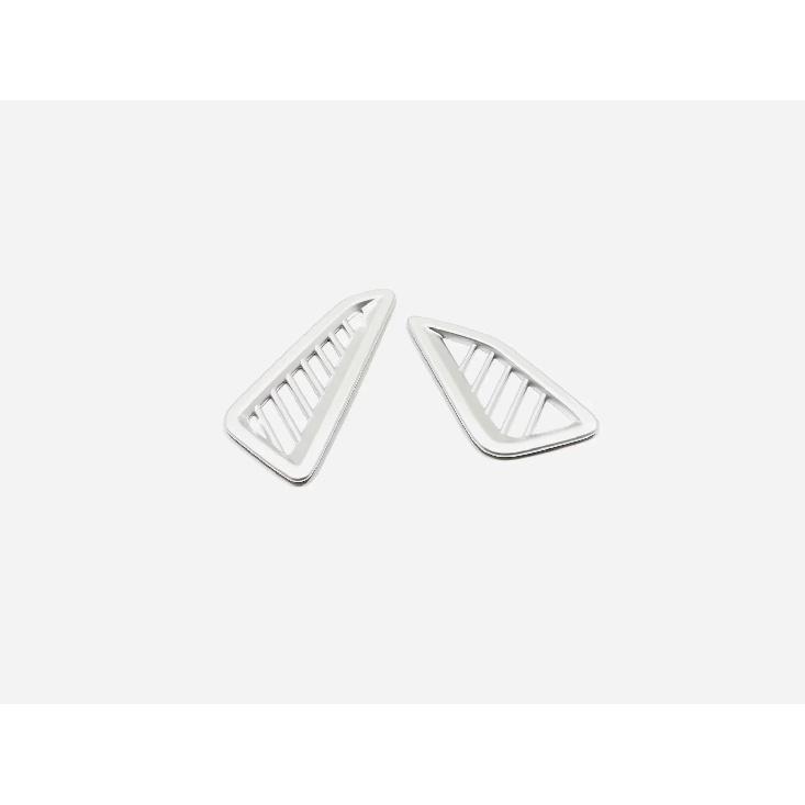 For Toyota Corolla Cross XG10     Interior Front Up Air Condition Outlet Vent Frame Cover Trims Car Accessories