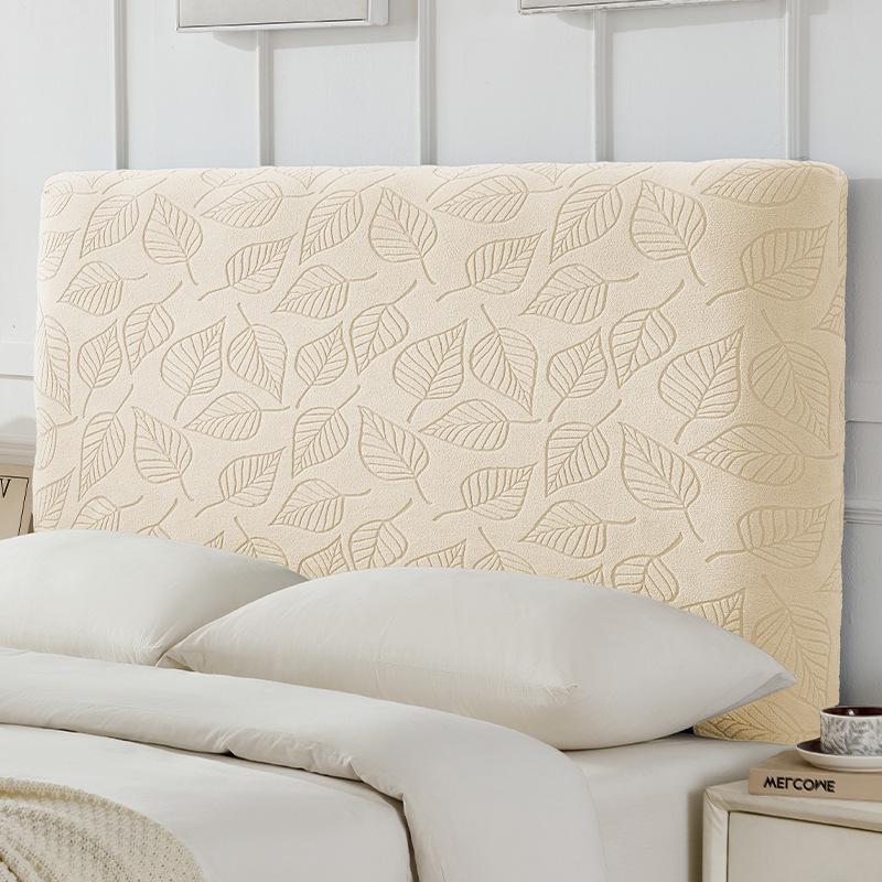 Jacquard Headboard Cover: Thickened, Dustproof, Non-slip, Wear-resistant, Elastic Slipcover & Backrest Protector