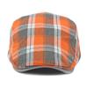 HT4637 Berets for Men Women Vintage Artist Painter Plaid Beret Hat Male Female Adjustable Ivy Flat Cap Spring Summer Beret Caps