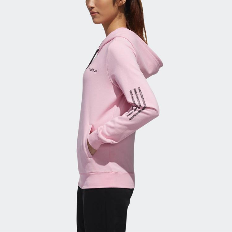 Adidas Neo W Ce 3S Hoody Sports Knit Pullover Sweatshirt Women Hoodies Pink DW7960
