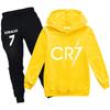 Children's hooded sweater two-piece children's suit hooded sweater winter fleece sweater hoodie set
