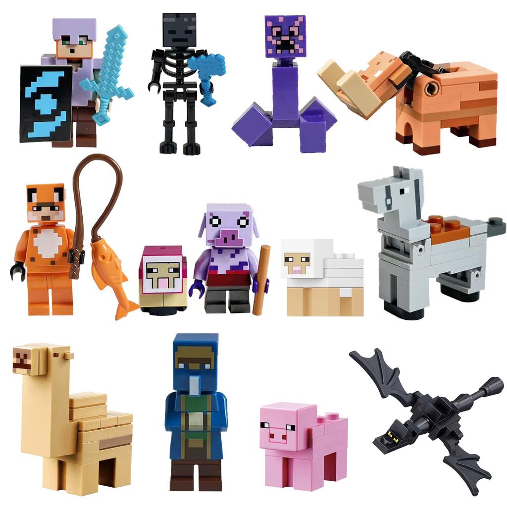 Figures Assemble Toys Creeper for Kids Educational Toys