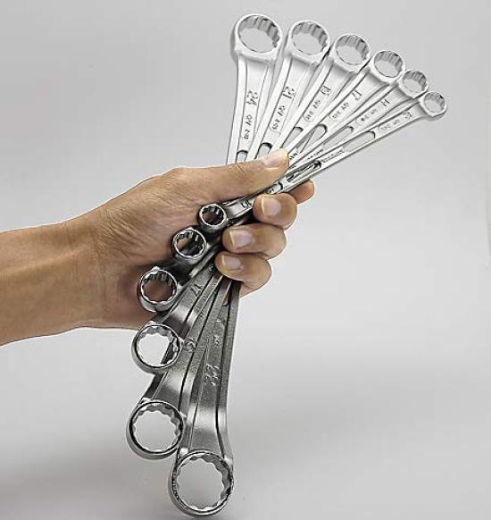 ASH Light Tool Offset 16mm X LOF1618 Double-Ended Wrench, 18mm,