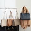 Shoulder Bag High End Autumn New Large Capacity Bag for Women's Napa Leather Daily Commuting Tote Bag