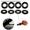 20pcs Kayak Paddle Ring Replacement Outdoor Raft Canoe Rowing Boat Splash Guard Accessories 58 X 30mm