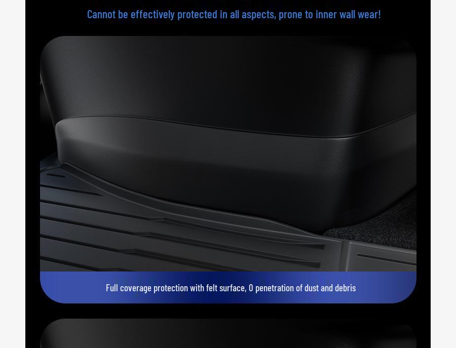 Tesla Model Y Front & Rear Trunk Mats - Full Coverage Interior Accessories