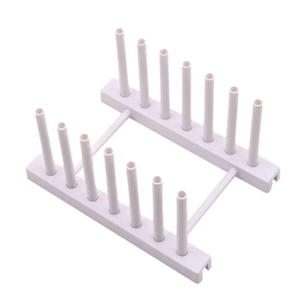 Dish Drainer Rack Kitchen Plates Holder Drying Organizer Plates Display Shelf Pot Lid Storage Stand Plate Detachable Save Space