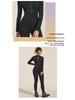 Cross-Border Yoga Bodysuit: High-Elastic, Hip-Lifting, Zipper Cardigan, Long Sleeve Fitness Wear