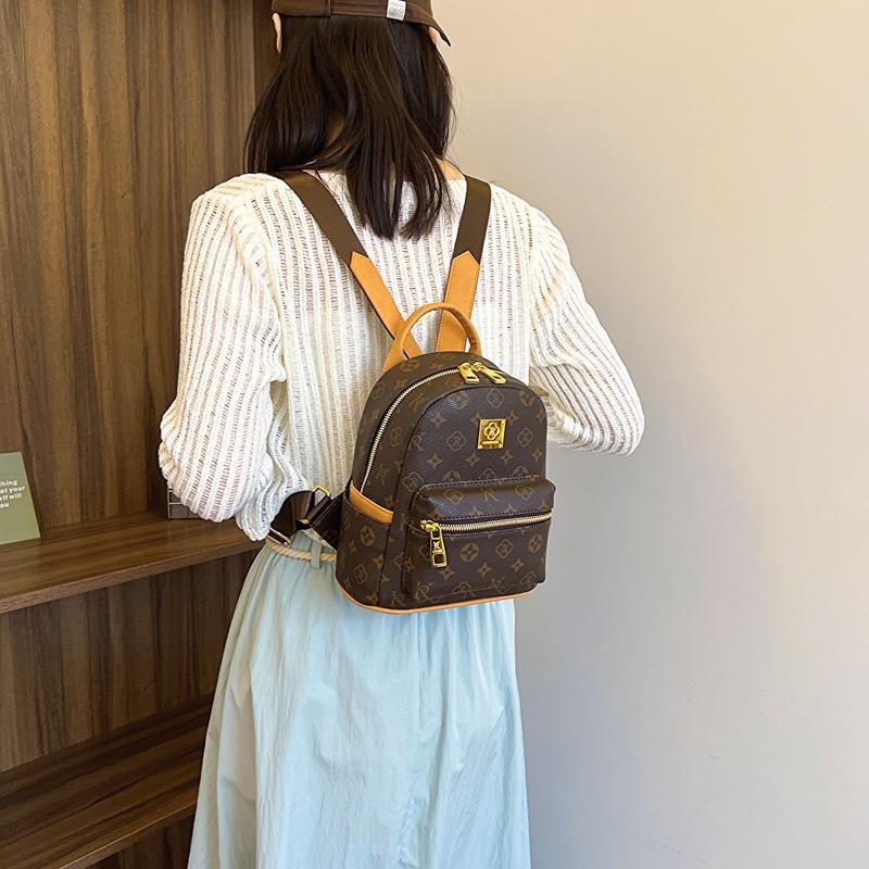 New Large-capacity Printing Fashionable Versatile Durable Casual Going Out Multi-purpose Women's Backpack Small Bag
