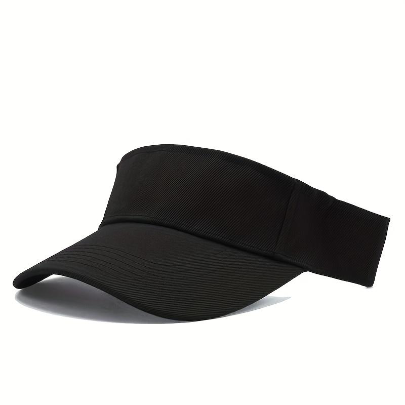1pc Adjustable Baseball Cap - Lightweight Breathable Sun Hat with Wide Brim, Elastic Fit for Outdoor Beach Travel, Sports & Casual Wear