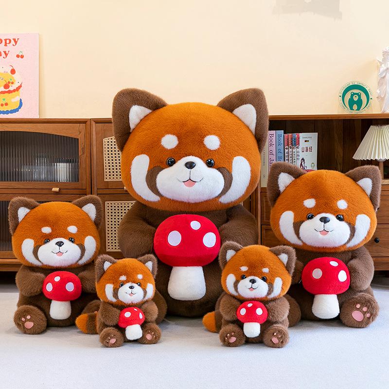 Cute Raccoon Plush Toy Doll Cartoon Large Rag Doll Children's Birthday Gift