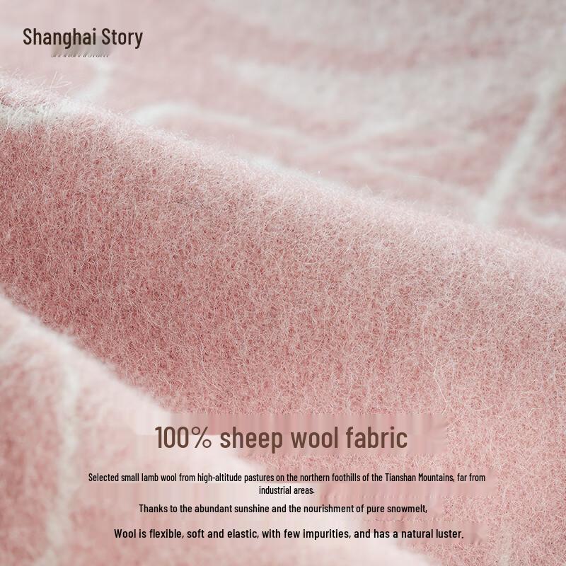 Shanghai Story Women's Pure Wool Scarf & Shawl
