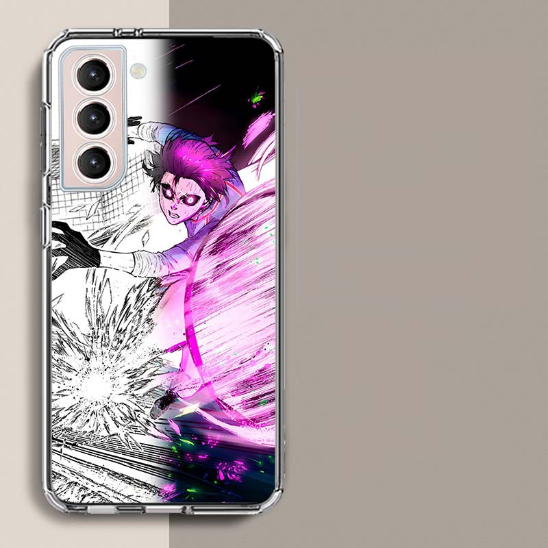 Blue Lock Anime Phone Case for Samsung A16 A17 A26 A36 A56 A57 A55 A54 A37 A15 A25 A35 A14 A24 A34 Galaxy Note 20 10 A07 A06 A04