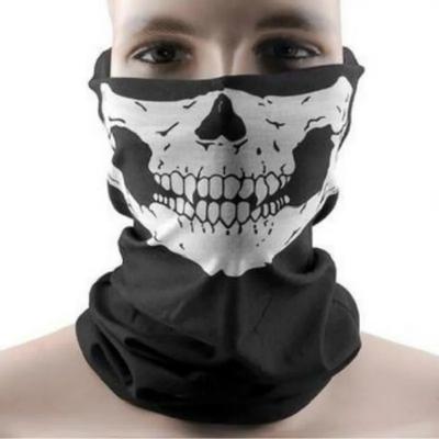 Bandana Crâne Multifonctionnel Huit Couleurs Casque Camping Halloween Masque pour Cou et Visage Paintball Ski Sport Bandeau Écharpes de Randonnée