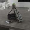 With Switch USB 3.0 Hub 5Gbps High Speed Multiple Expander Hub Multi USB Splitter  Docking Stations