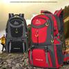 60L Large Capacity Unisex Hiking and Mountaineering Backpack - Lightweight, Fashionable, and Casual Travel Sports Bag.