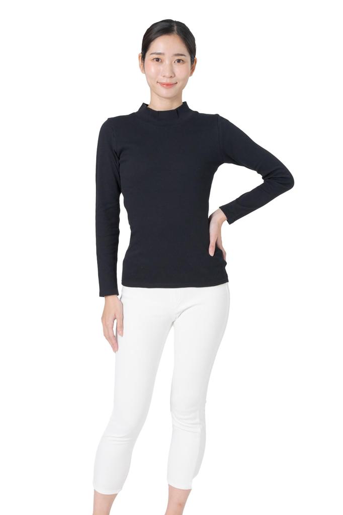 Recovery Innerwear totonou IFMC Cotton Turtleneck Long Sleeve Cotton Recovery Wear for Improved Circulation and Hot Springs [repose time] [ultra 100%