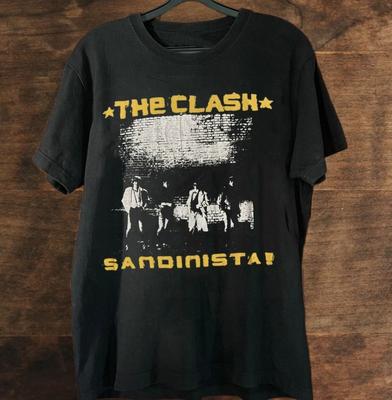 The Clash Lata 80. Trasa Koncertowa Prezent Dla Fanów   T-shirt