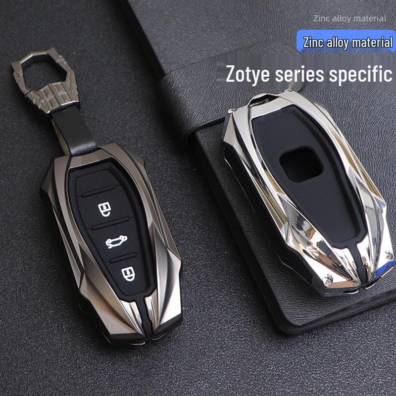 Zotye T700 T600 Damai X5 T300 Key Case: Premium Metal Shell with Buckle