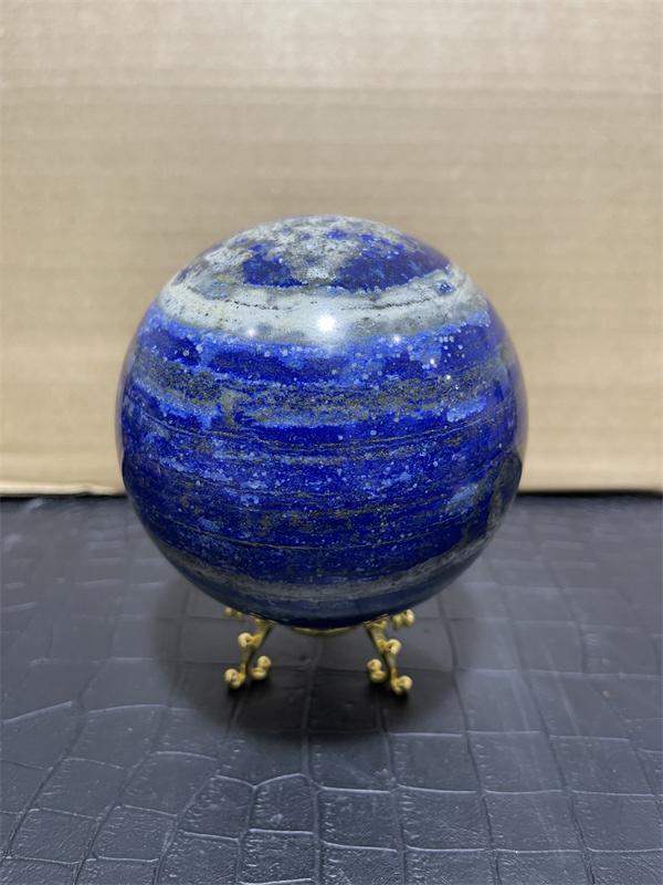 1500-1900g natural lapis lazuli quartz crystal sphere ball healing