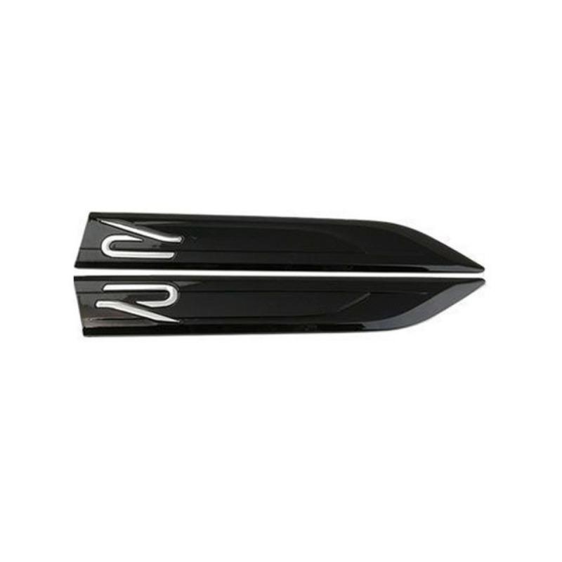 

2 шт. новый значок R Blade эмблема для GOLF 7 8 GTI Magotan B8 Passat автомобиль крыло логотип наклейка серебряный