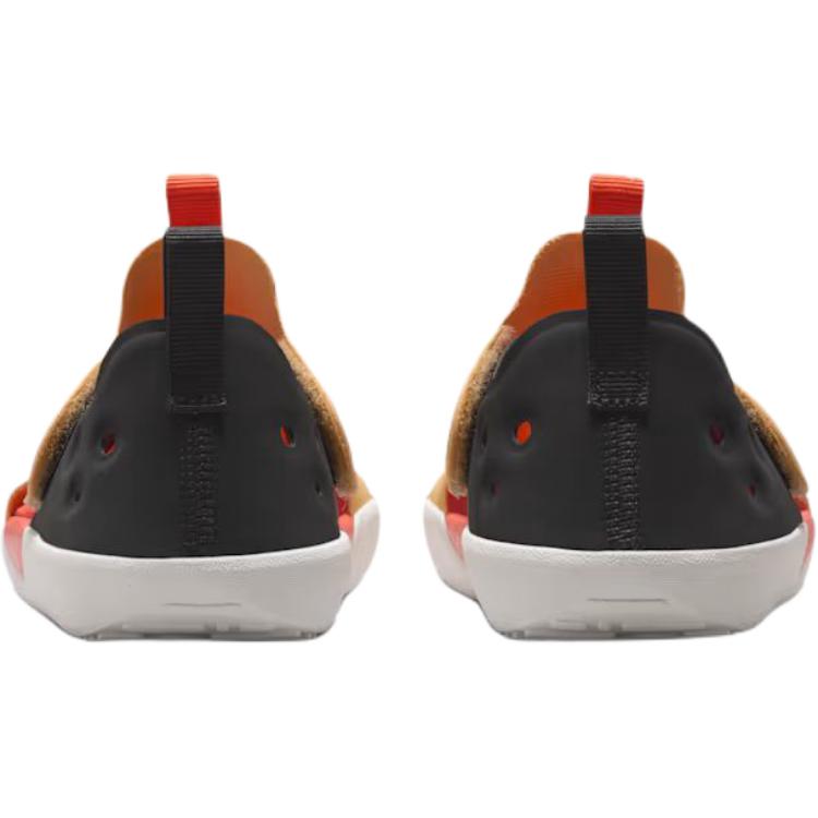 Nike Sunray Protect 4 Comfortable Versatile Low Top Sandals Kids sandals Orange Black HF6277-701