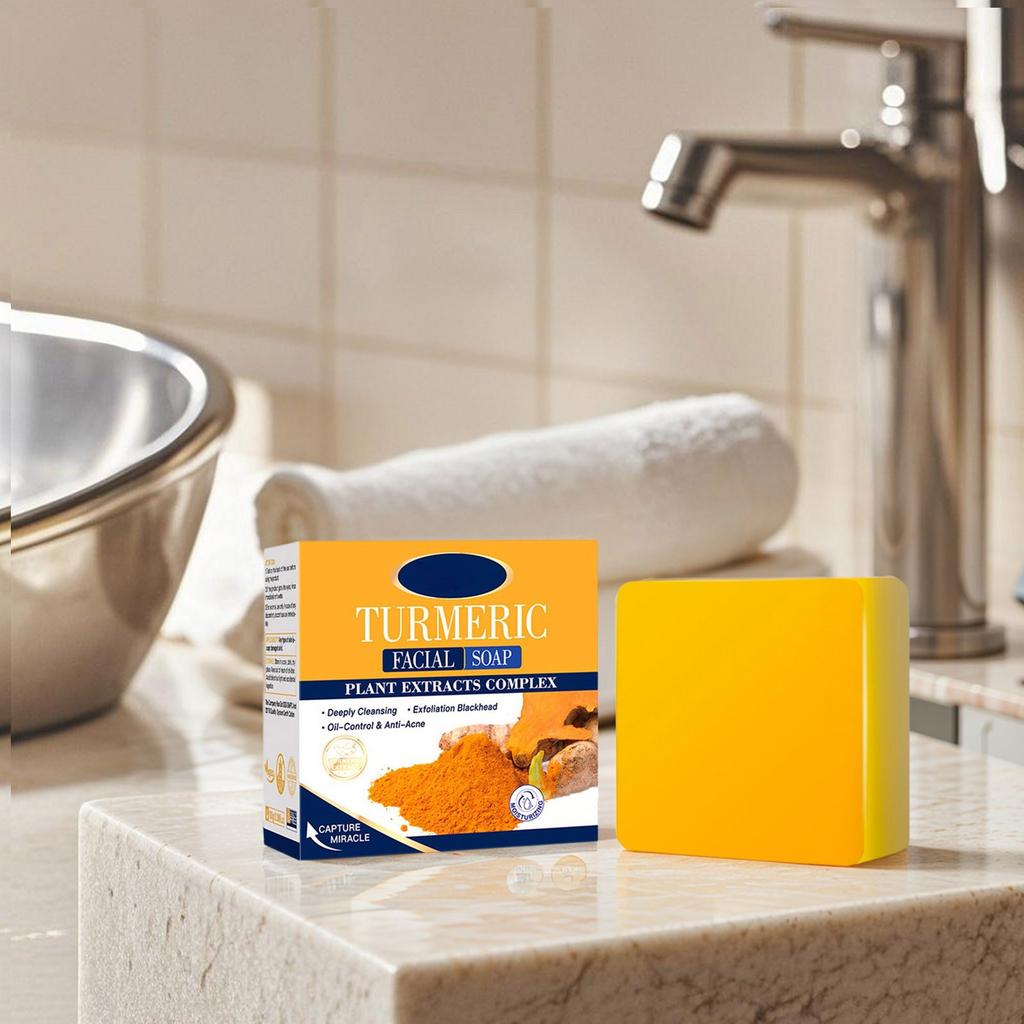 Soap Bar For Hyperpigmentation Skin Soap For Dark Spots , Areas , Underarms Face Wash Reduces Acne ,  Cleanses Skin Turm