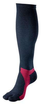Phiten Socking Golf Long Black/Red 25-27cm