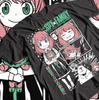 SPY X FAMILY Unisex T-Shirt - Loid Yor Anya Bon Forger Manga Anime Tee, All