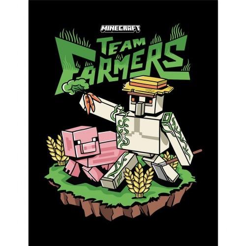 Minecraft Team Farmers Printed Framed Poster