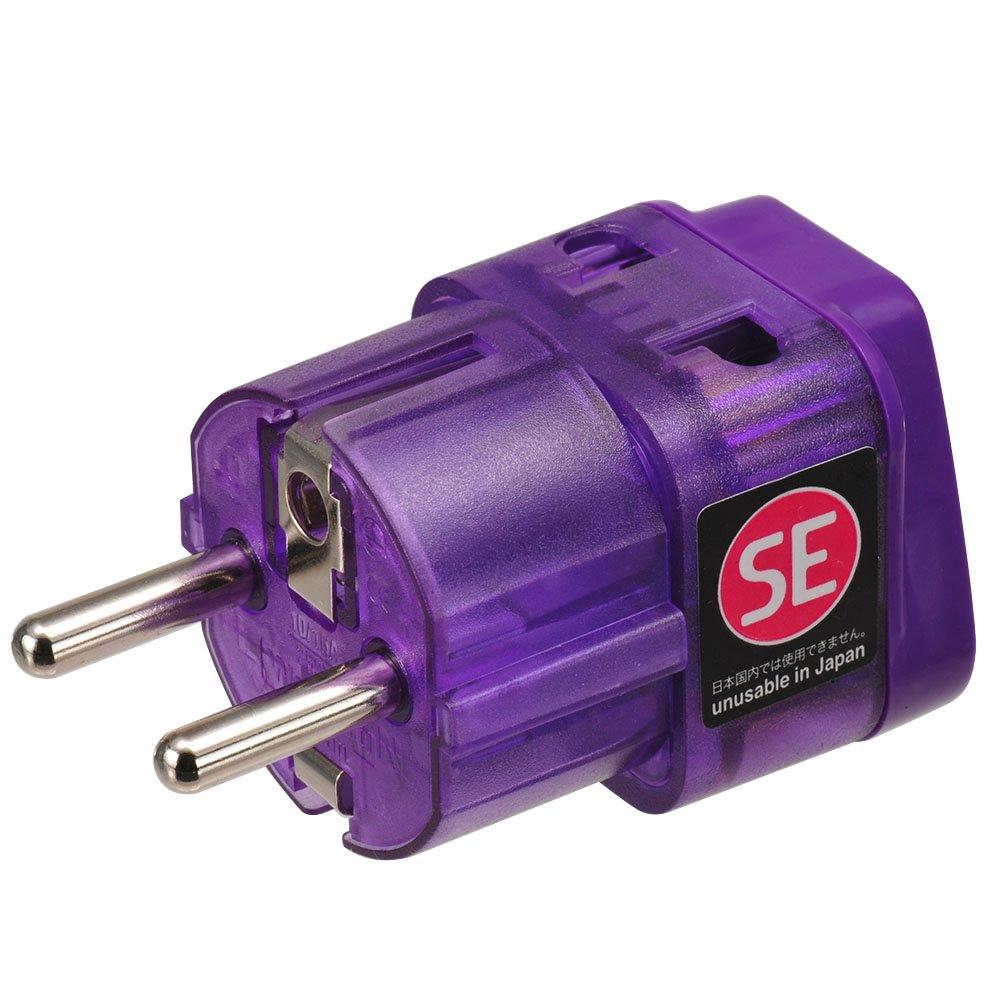 

Overseas Travel Socket Conversion Adapter Plug Eleplug W SE Type 10A 250V Exception Approved Product Road Warrior Conversion Plug Transformer